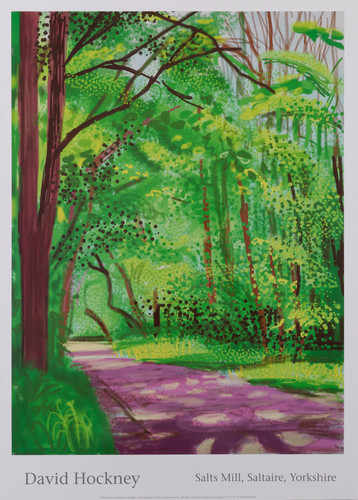 David hockney sous bois - sous,