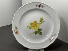 Piatto Meissen porcellana rosa