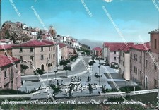 cl542 cartolina pescopennataro viale europa e panorama provincia di campobasso