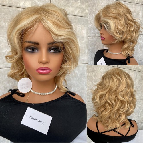 Parrucche corte ondulate - , 100%
