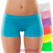 Pantaloncini bimba bambina culotte shorts intimo fitness sport nuovi YQ7079