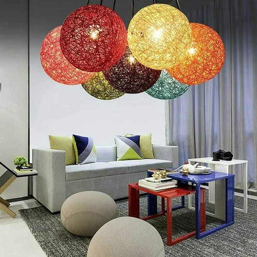 Lampada sospensione paralume - a,
