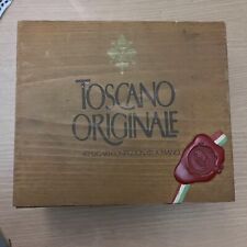 Scatola Sigari Vintage Toscano Originale