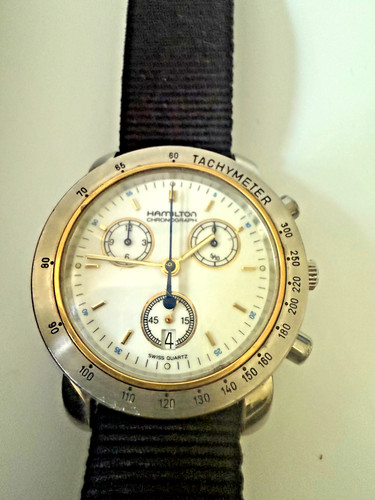 Hamilton quartz 8800 stainless - hamilton,