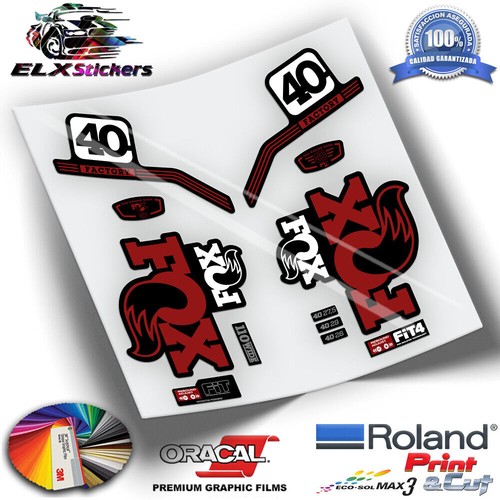 Fox pro fork stickers - 40,