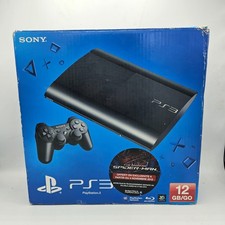 Console Sony PS3 Playstation 3 Super Slim Scatola Box completa