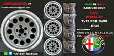 Cerchi in lega Ronal A1 7x 15 Alfa Romeo 5x98 75 v6 2.0 ts 1.8 turbo gtv6 wheels