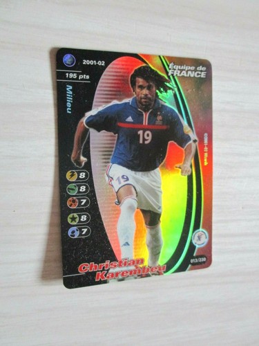 Karembeu equipe france carte - karembeu,