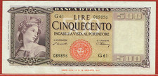 Banca italia 1947 - 20.3.1947, 500