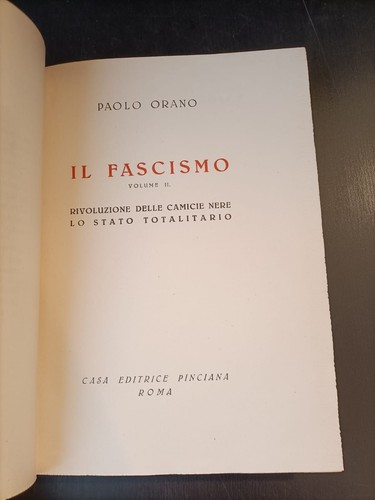Fascismo rivoluzione delle - il,