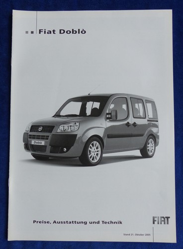 Fiat doblo listino prezzi - fiat,