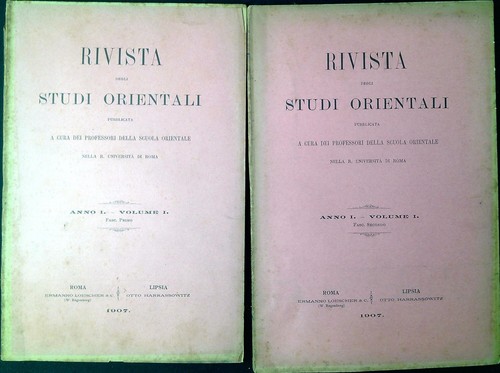 Rivista degli studi orientali