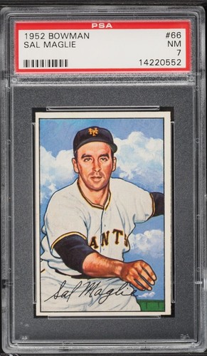 1952 bowman baseball sal - 1952,