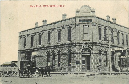 1910 burlington colorado mann - burlington,