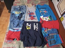 Lotto Bambino Pigiama Originale Super Mario 