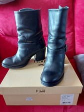 Stivaletti alviero martini 1°classe in pelle di vitello TG 37