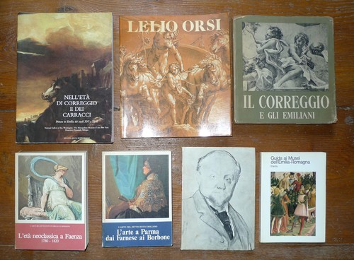 Lotto libri arte emilia - libri,