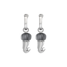 Chantecler - C.43678 - Orecchini Et Voilà Corni Argento