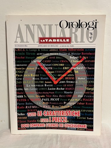 Annuario orologi 97 - annuario,
