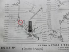 Perno forcella tirante - forcella,