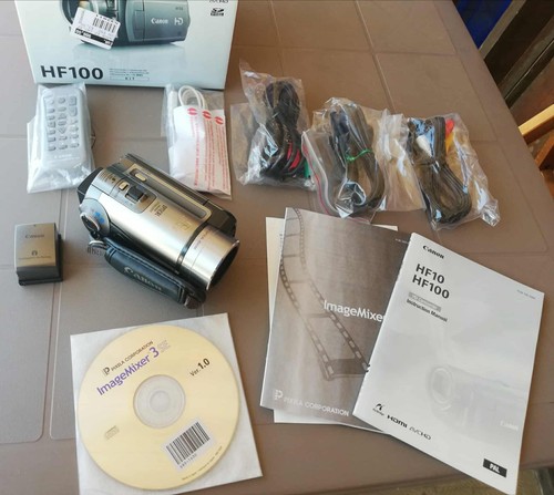 Videocamera canon hf100 - hd,