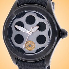 Orologio Uomo Corum Bubble 47 Revolver Automatico Edizione Limitata Titanio