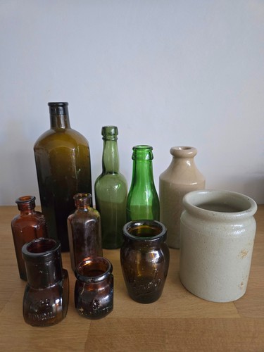 Collection vintage bottles - vintage,