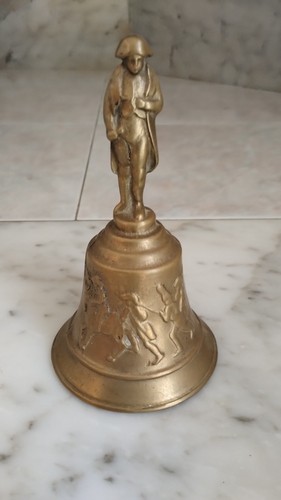 Campanello bronzo con - bronzo, manico