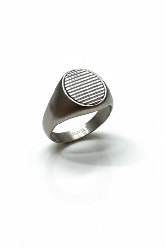 Anello chevalier acciaio - chevalier, in