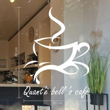 Wall stickers frase tazza bar - wall,