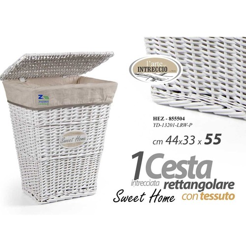 Cestone cesta portabiancheria - cesta,