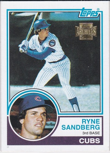 Ryne sandberg rookie card - ryne,