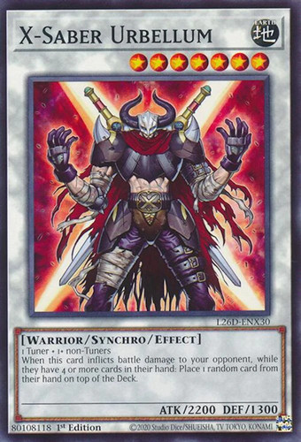 Yugioh l26d enx30 x - -, x-saber