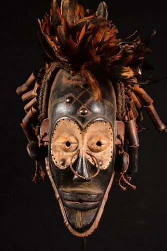 Autentica maschera chokwe - maschera,
