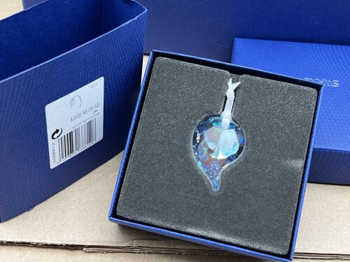 Statua swarovski 5068812 piuma - statua,