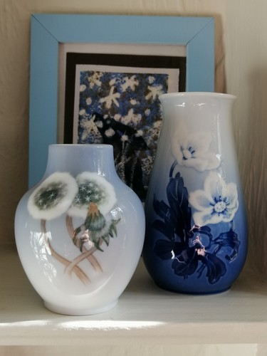 Royal copenhagen vase and a - a,