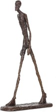 Statua in bronzo dell'uomo che