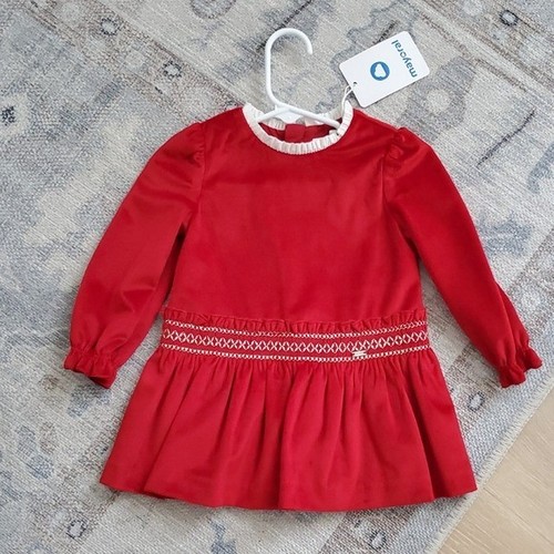 Abito lungo velluto rosso - lungo,