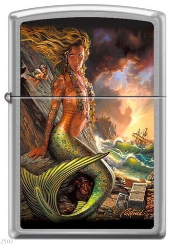 Zippo mermaid by rick - ★,