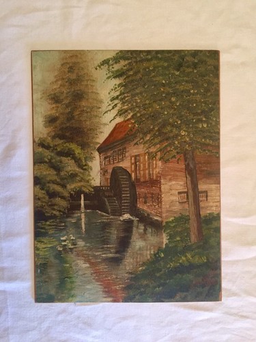 Antico quadro mulino - il,
