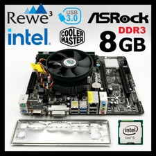 Kit Scheda Madre ASRock B75M-DASH + CPU i5-3470T + 8GB RAM DDR3 + Dissipatorre
