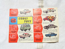 Corgi Toys Sb 1/43 - Catalogo