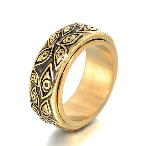 Anello uomo god eye - eye, spinner
