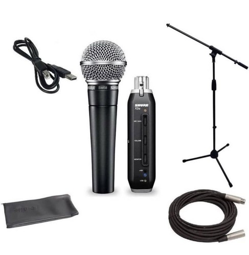 Shure microphone bundle - microphone,