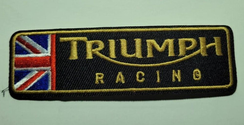 Patch triumph racing ferro - triumph, (ferro