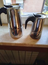 n 2 caffettiere da  3 e 6 tazze 
