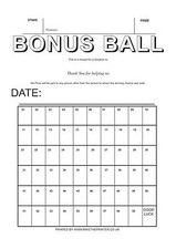 10 Carte Bonus Ball - Lotto -