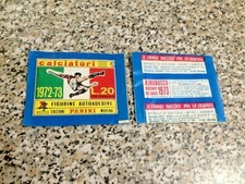 BUSTINA ALBUM CALCIATORI PANINI 1972-73 NUOVA SIGILLATA RETRO ALMANACCO 1973