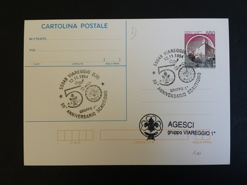 Entire postcard viareggio - postcard,