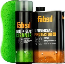 Fabsil All In One Pulitore Tende & Ingranaggi Waterproofer Kit Protezione